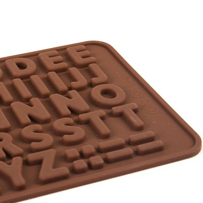 Alphabet Letters Chocolate Mould Silicone Lakeland