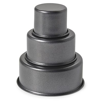 Mini 3 tier outlet cake pan