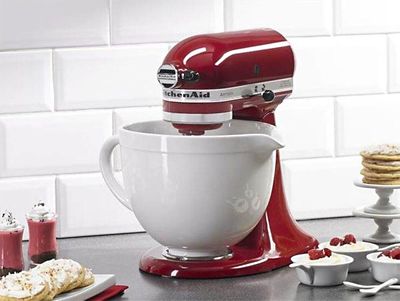 KitchenAid® Ceramic Bowl White 5KSMCB5LW image(2)