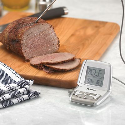 Polder Digital Meat & Poultry Probe In-Oven Thermometer - (Image 2)