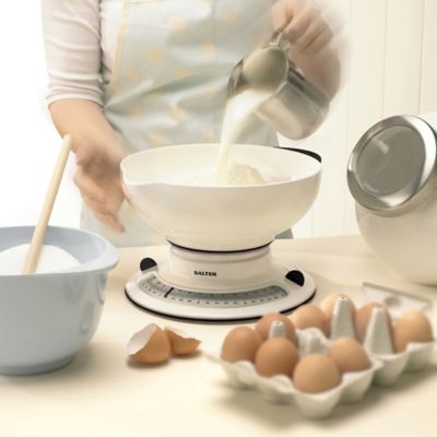 Salter Mechanical White Kitchen Weighing Scale image(2)