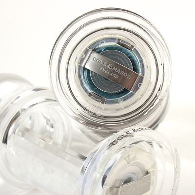 Cole & Mason Clear Acrylic Salt & Pepper  Set - (Image 4)