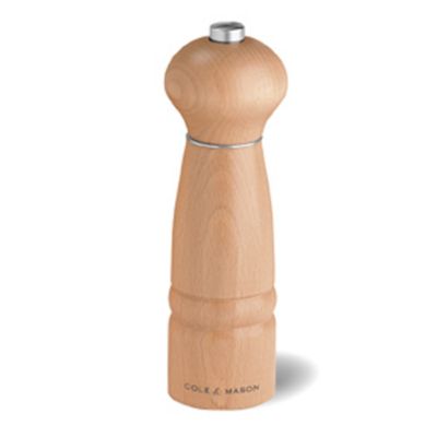 Cole & Mason Windsor Beechwood Grinder Mill - Salt Ready Filled image()