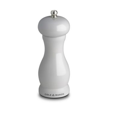 Cole and Mason Oxford Salt Mill White Gloss image(1)