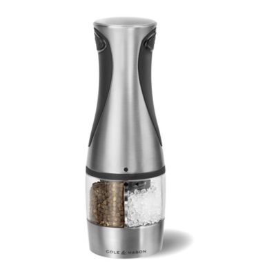 Cole & Mason Kew Electric Grinder Mill - Salt & Pepper Ready Filled - (Image 1)