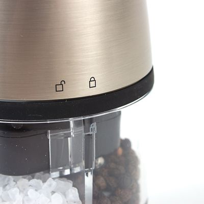 Cole & Mason Kew Electric Grinder Mill - Salt & Pepper Ready Filled - (Image 3)