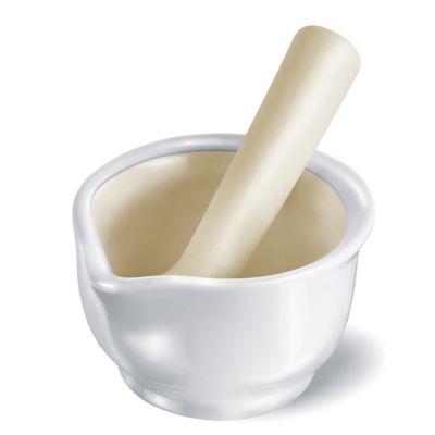 14cm Ceramic Pestle and Mortar image(2)