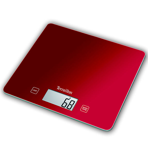 Terraillon T1040 Flat Digital Kitchen Weighing Scale image()