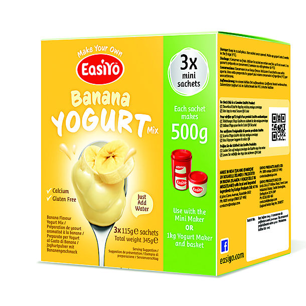 EasiYo Banana 500g Yogurt Mix x 3 image(1)