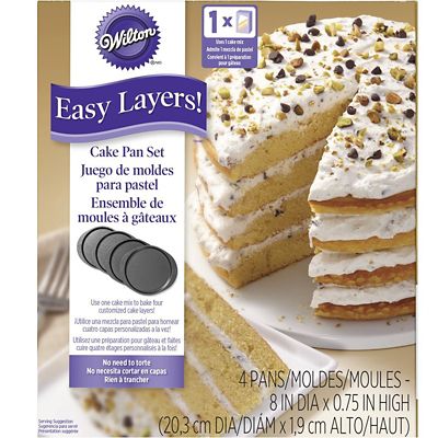 Wilton Easy Layer 20cm Cake Pan Set image(6)