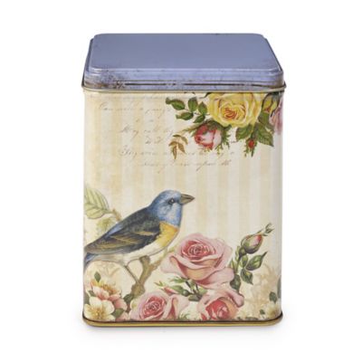 Nostalgia Caddy Vintage Cake & Biscuit Food Storage Tin image()