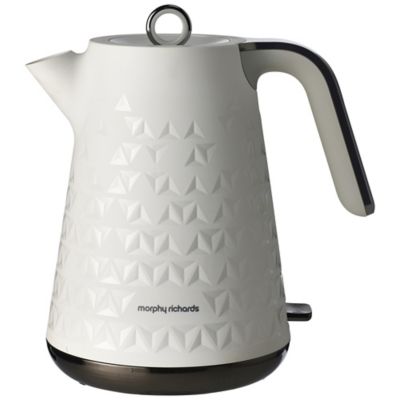 Morphy richards sale prism kettle white