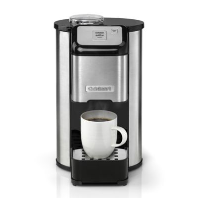 Single serve grind discount and brew coffee maker