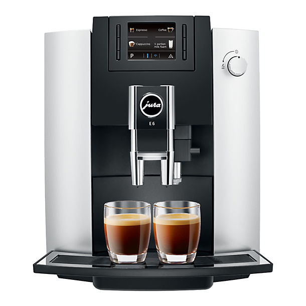 Jura E6 Bean-to-Cup Coffee Machine Platinum 15079 image(1)