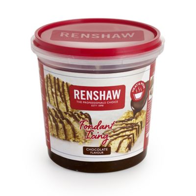 Renshaw Chocolate Flavour Microwave Fondant Icing image(1)