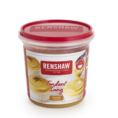 Renshaw Caramel Flavour Microwave Fondant Icing image(1)