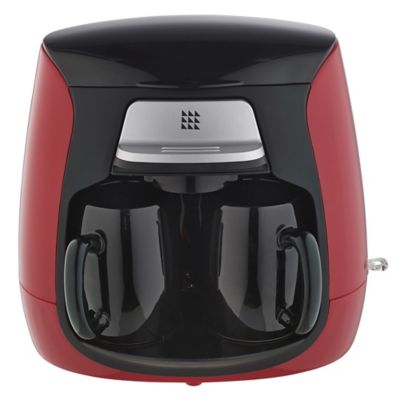 Lakeland Red 2 Cup Compact Filter Coffee Machine Lakeland