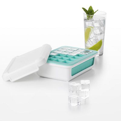 OXO Good Grips Covered Silicone Double Ice Cube Tray alt image 9