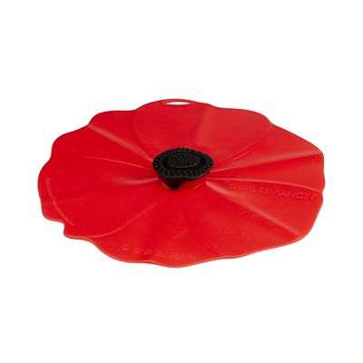 Silicone Poppy Bowl Cover and Splatter Guard 20cm image(3)