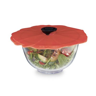 Silicone Poppy Bowl Cover and Splatter Guard 20cm image(4)