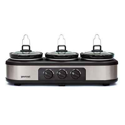 Bella Cook & Serve 3 Pot Slow Cooker BES001 | Lakeland