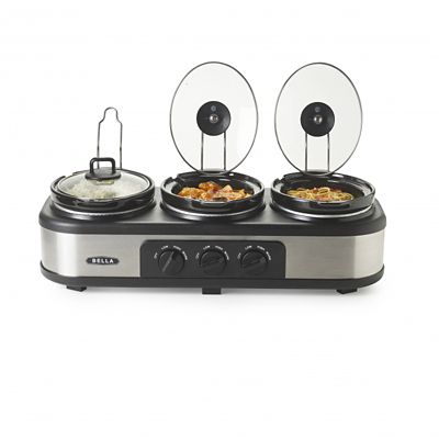 Bella Cook and Serve 3 Pot Slow Cooker alt image 5