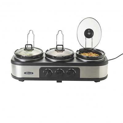 Bella Cook and Serve 3 Pot Slow Cooker alt image 6