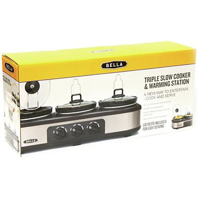 Bella Cook and Serve 3 Pot Slow Cooker alt image 8