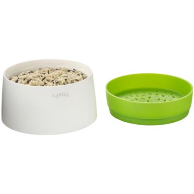 Lékué Microwave Cookware Green and White Rice and Grain Cooker 1 Litre image(3)