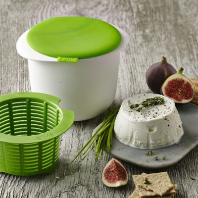 Lékué Microwave Cookware - Green & White Cheese Maker image(2)