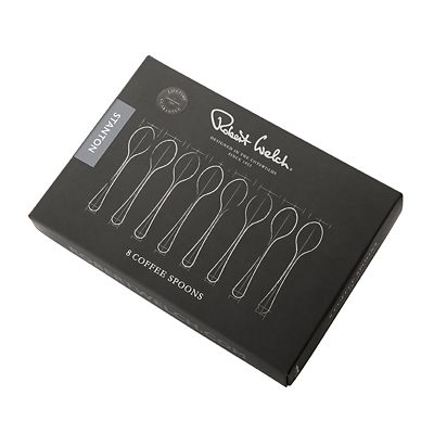 8pc Robert Welch Stanton Coffee Spoon Gift Set image(4)