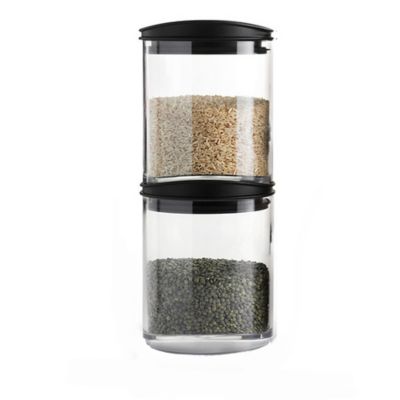 Robert Welch Signature 2-Piece Storage Jar Set 1L image(1)