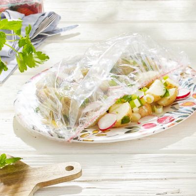 Covermate 8 Assorted Elasticated Food Covers – S M and L image(5)