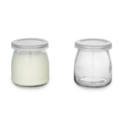 glass jars for yogurt maker