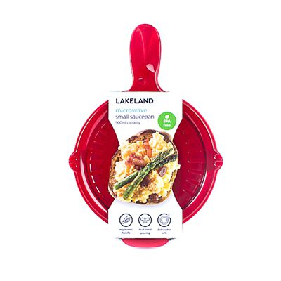 Microwave Cookware Stain Proof - Red Lidded Saucepan 0.9L alt image 7