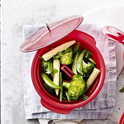 Microwave Cookware Stain Proof - Red Multi Steamer 2.1L - (Image 2)