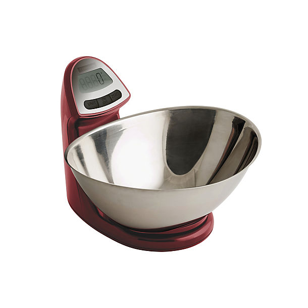 Typhoon Vision Electronic Kitchen Scales Red image(1)