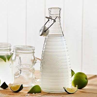 2 Kilner® Rippled Clip-Top Bottles 850ml image(2)