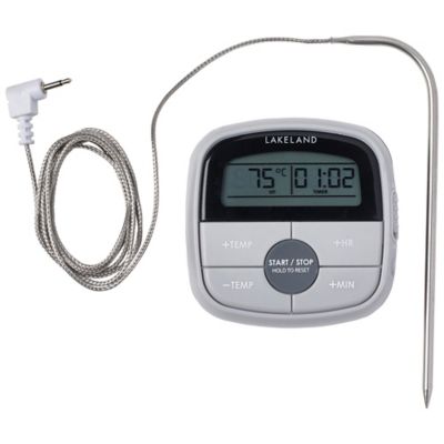 Digital Kitchen Timer with Meat Thermometer Probe - Eddingtons