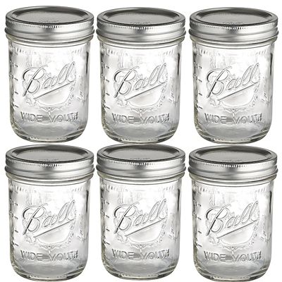 Ball Wide Mouth 16 Oz Nesting Mason Jar (4-Pack) - Baller Hardware