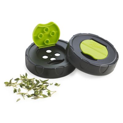 Ball Herb Shaker Plastic Lids 2 Per Package 2 Pack