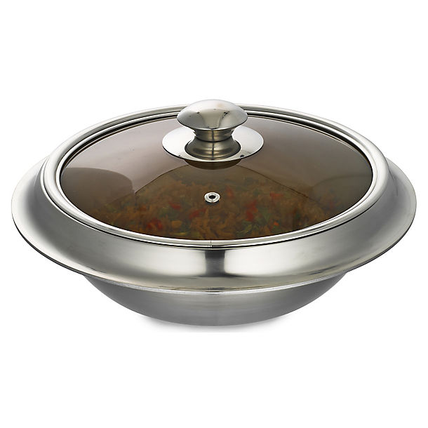 22cm Stainless Steel Casserole Dish image(1)