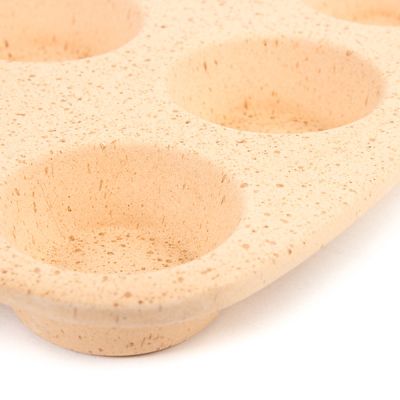 Lakeland Unglazed Earthenware 12 Hole Muffin Pan image(3)