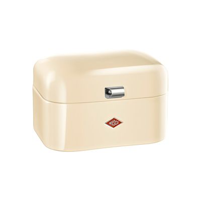 Wesco Single Grandy Bread Bin, Almond Lakeland