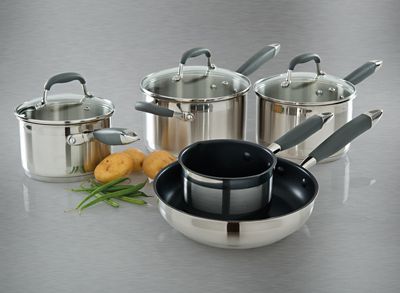 Lakeland 5-Piece Stainless Steel Induction Pan Set image(2)