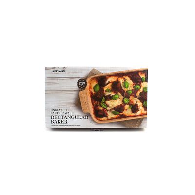 Lakeland Unglazed Earthenware Rectangular Baker image(8)