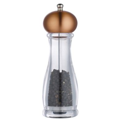 Globe 20cm Copper Pepper Mill Lakeland