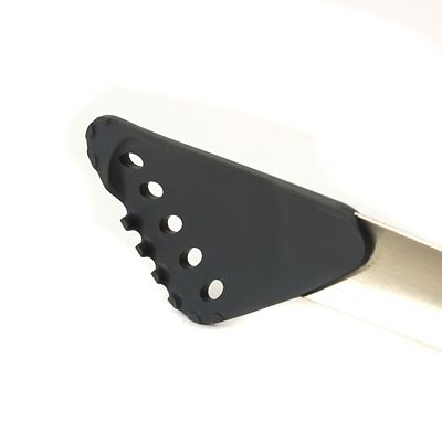 PREPR Green & Grey Super-Grip Silicone Tongs image(6)