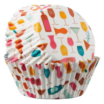 Wilton Cocktail Cupcake Cases - Pack of 36 image(1)