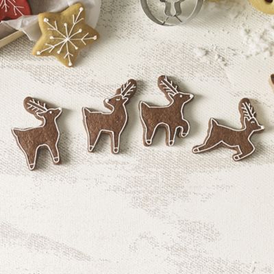 Wilton 4 Reindeer Cookie Cutters image(2)